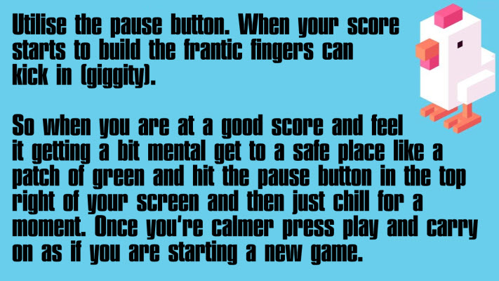 Use pause button